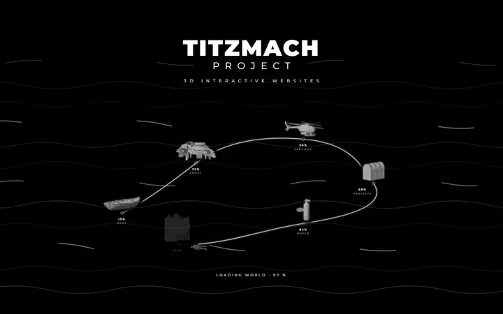 Titzmach Project animation studio website homepage
