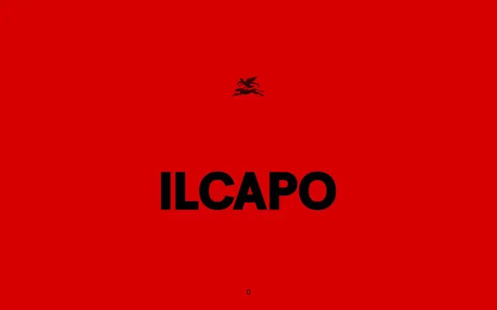 IL CAPO PRODUCTION production company website homepage