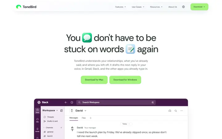 Ampliftai Inc. productivity app website homepage