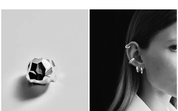 All Blues jewelry website homepage