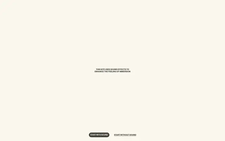 Sofia Scherbak photography website homepage