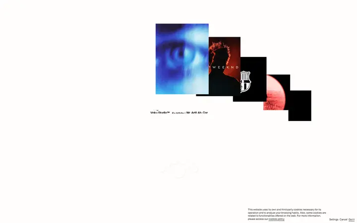 YZA Voku design agency website homepage