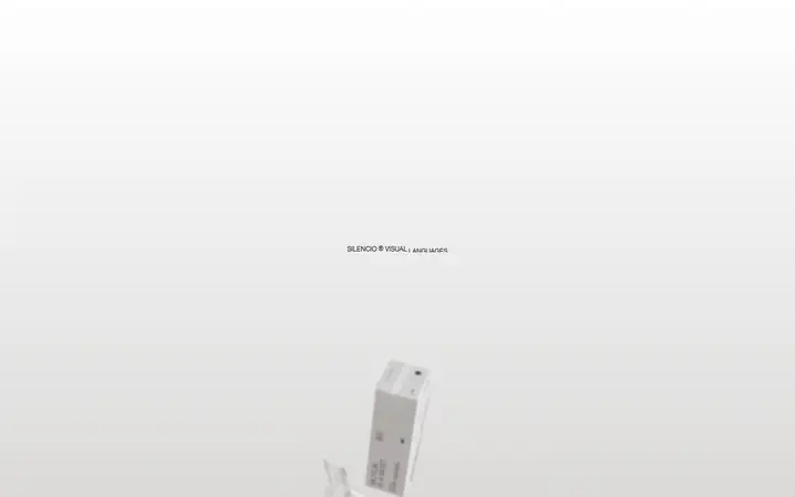 SILENCIO design agency website homepage