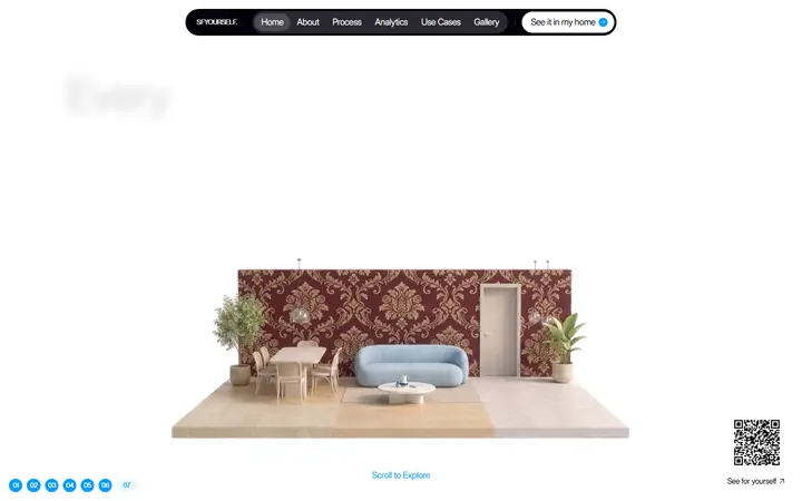 See for yourself SaaS website homepage