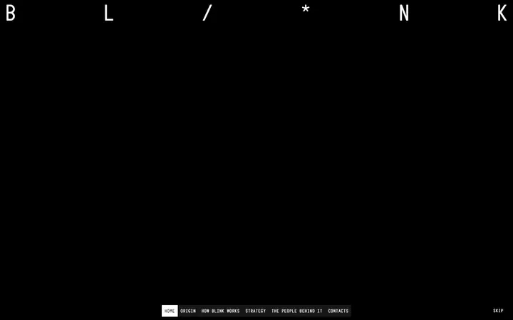 Blink Capital investment platform website homepage