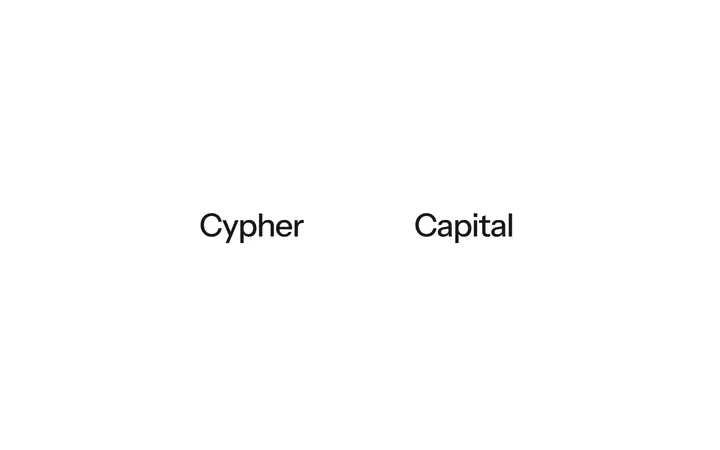 Cypher Capital venture capital website homepage
